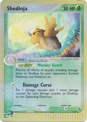 Shedinja 11/97 EX Dragon