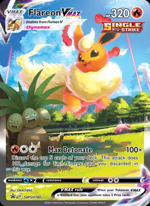 Flareon VMAX SWSH180 Sword & Shield Promos