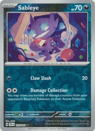 Sableye 107/162 Temporal Forces