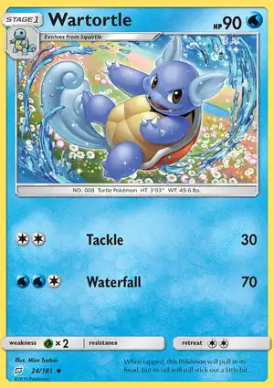 Wartortle 24/181 Team Up