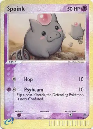 Spoink 74/97 EX Dragon