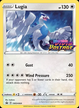 Lugia SWSH069 Sword & Shield Promos