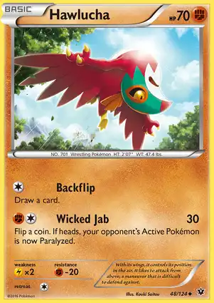 Hawlucha 48/124 Fates Collide