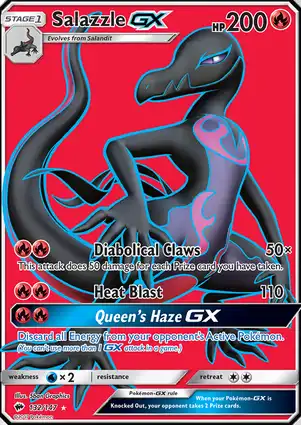 Salazzle-GX 132/147 Burning Shadows