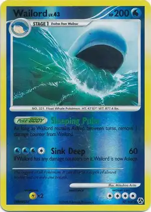 Wailord 30/106 Great Encounters