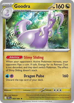 Goodra 068/086 Chaos Rising