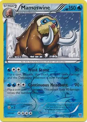 Mamoswine 28/135 Plasma Storm