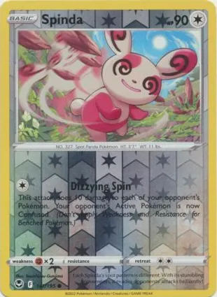 Spinda 141/195 Silver Tempest