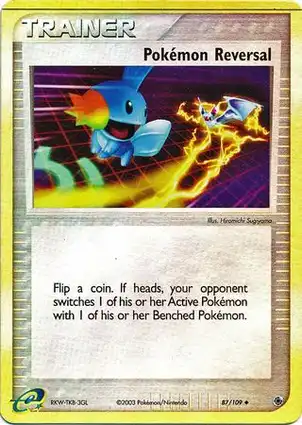 Pokémon Reversal 87/109 EX Ruby & Sapphire