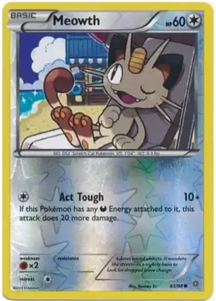 Meowth 61/98 Ancient Origins