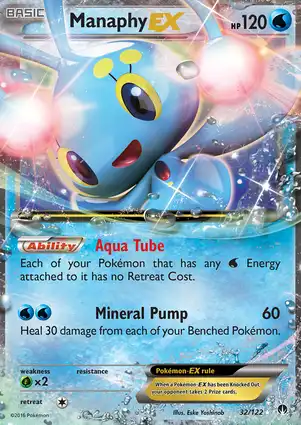 Manaphy-EX 32/122 BREAKpoint