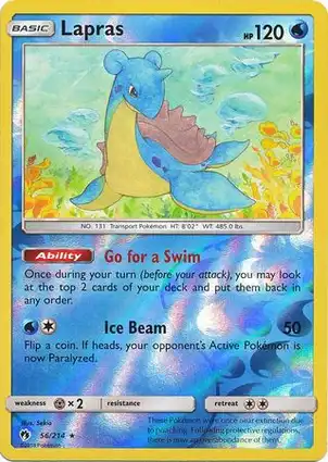 Lapras 56/214 Lost Thunder