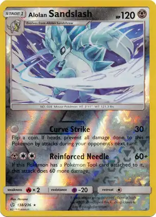 Alolan Sandslash 138/236 Cosmic Eclipse