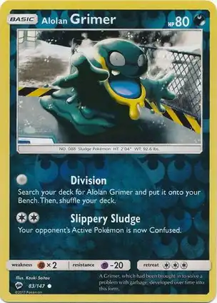 Alolan Grimer 83/147 Burning Shadows