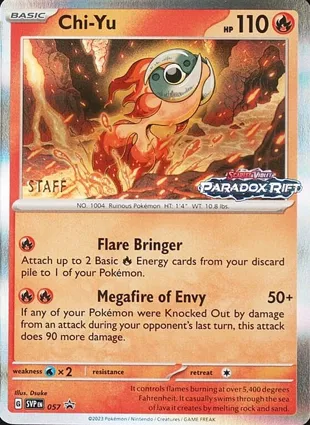 Chi-Yu 057 Scarlet & Violet Promos