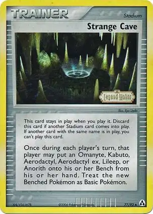 Strange Cave 77/92 EX Legend Maker
