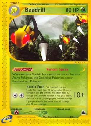 Beedrill 5/144 Skyridge