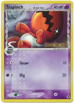 Trapinch 68/101 EX Dragon Frontiers