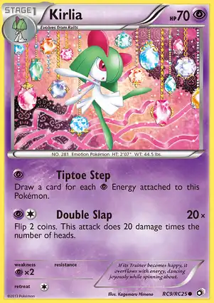 Kirlia RC9/RC25 Legendary Treasures