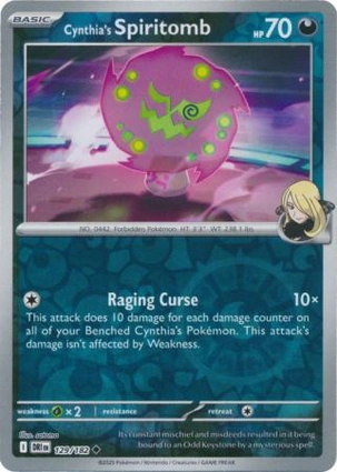 Cynthia's Spiritomb 129/182 Destined Rivals