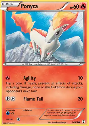 Ponyta 14/83 Generations