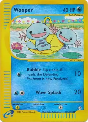 Wooper 117/147 Aquapolis