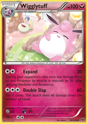 Wigglytuff 66/124 Fates Collide