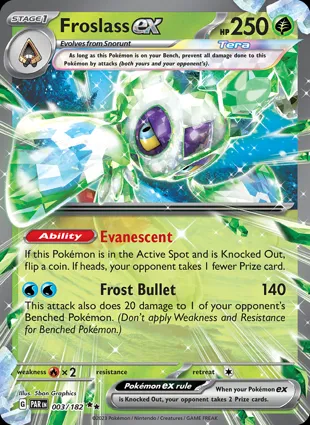 Froslass ex 003/182 Paradox Rift