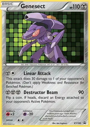 Genesect XY196 XY Promos