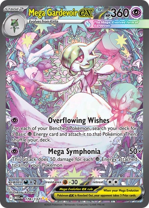 Mega Gardevoir ex 178/132 Mega Evolution