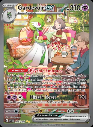 Gardevoir ex 245/198 Scarlet & Violet