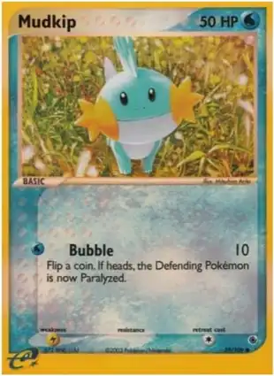 Mudkip 59/109 EX Ruby & Sapphire