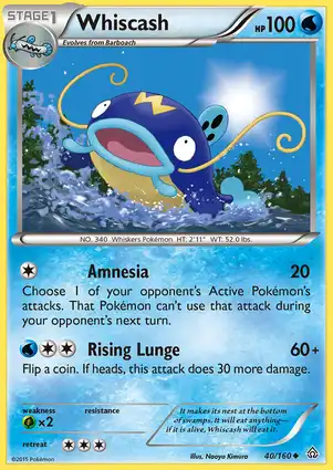 Whiscash 40/160 Primal Clash