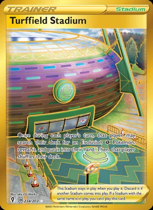 Turffield Stadium 234/203 Evolving Skies