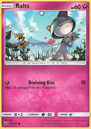 Ralts 91/147 Burning Shadows