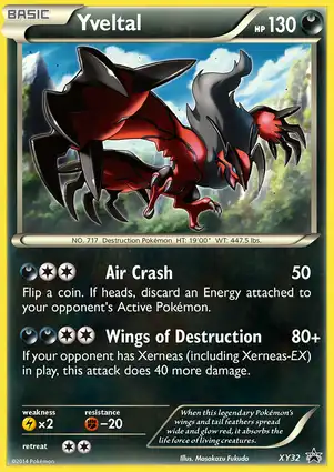Yveltal XY32 XY Promos