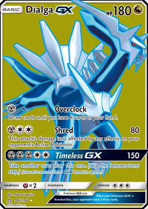 Dialga-GX 146/156 Ultra Prism