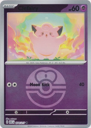 Clefairy 074/217 Ascended Heroes