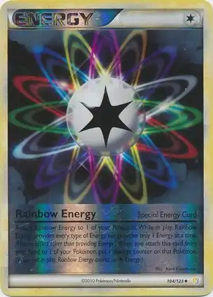 Rainbow Energy 104/123 HeartGold & SoulSilver