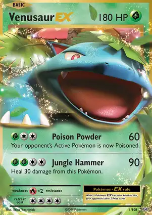 Venusaur-EX 1/108 Evolutions