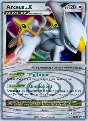Arceus LV.X 94/99 Arceus