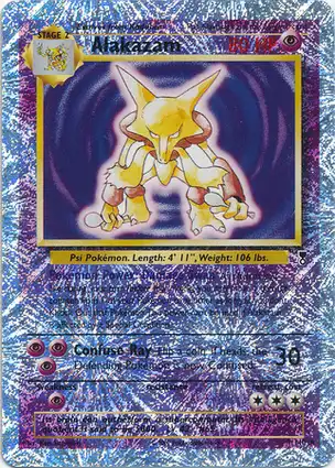 Alakazam 1/110 Legendary Collection