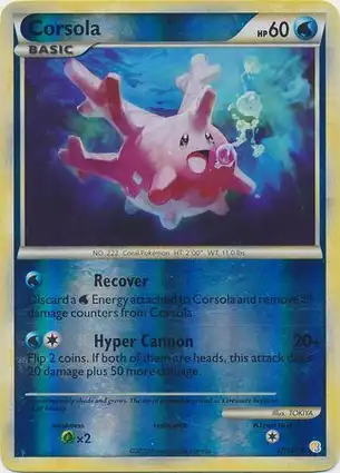 Corsola 37/123 HeartGold & SoulSilver