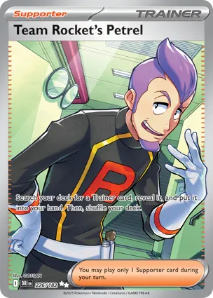 Team Rocket's Petrel 226/182 Destined Rivals