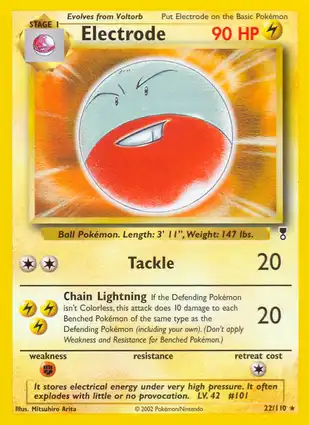 Electrode 22/110 Legendary Collection