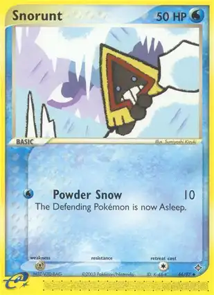 Snorunt 44/97 EX Dragon