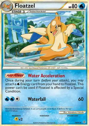Floatzel 16/95 Unleashed