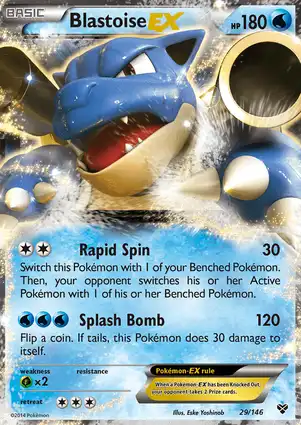 Blastoise-EX 29/146 XY
