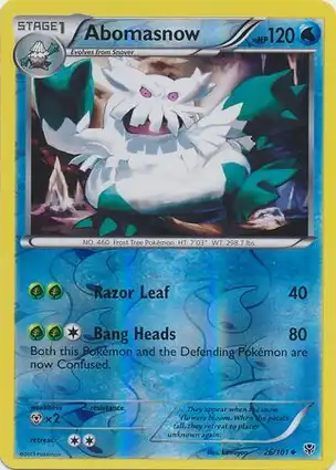 Abomasnow 26/101 Plasma Blast