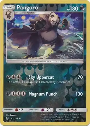 Pangoro 82/145 Guardians Rising